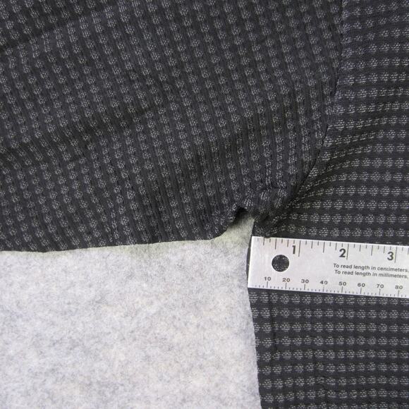 Bernini Beverly Hills Sweater Mens Medium Black Gray Textured Knit Made in Italy - Picture 6 of 8